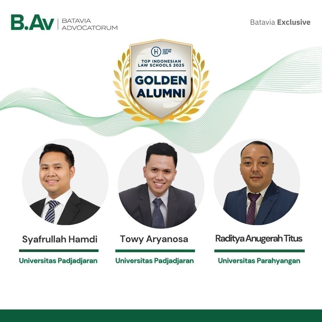 Our Partners Named Golden Alumni 2025 by Hukumonline